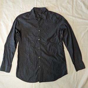 Banana Republic Slim Fit Grey Button Down Shirt